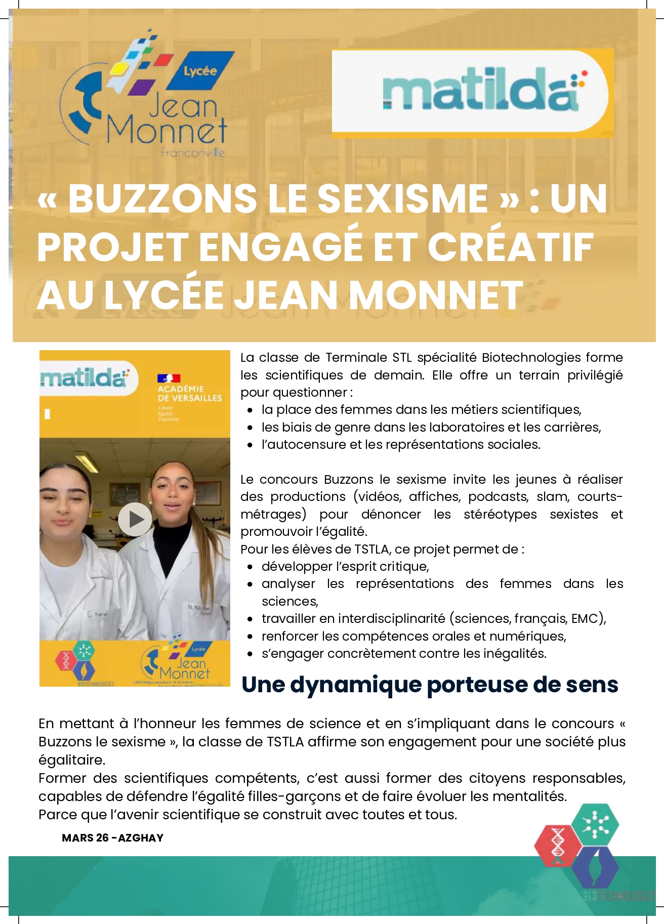 article buzzons le sexisme