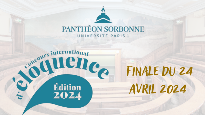 Finale concours d'éloquence 2024