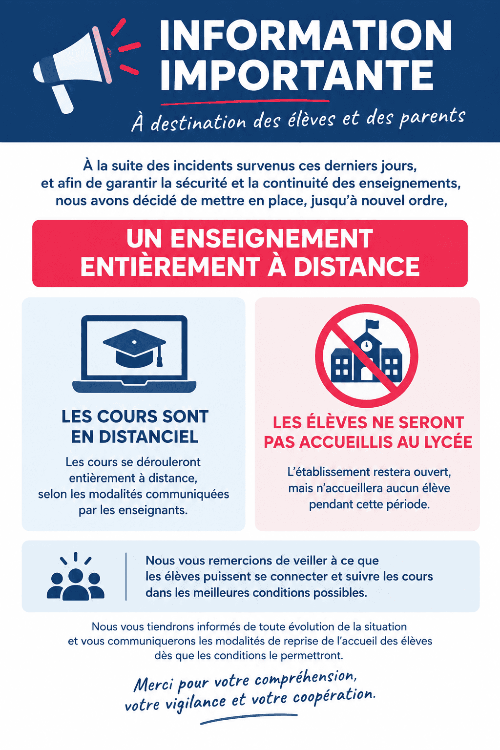enseignement distance 2026
