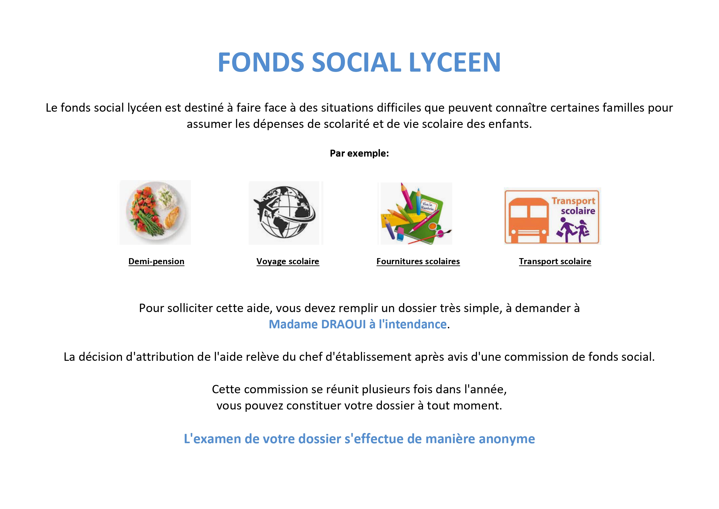fond social lyceen